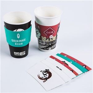 کسٹم ڈسپوزایبل کافی کپ آستینیں