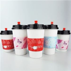 کسٹم پیپر کپ آستین