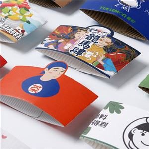 ذاتی ڈسپوزایبل کافی کپ آستین